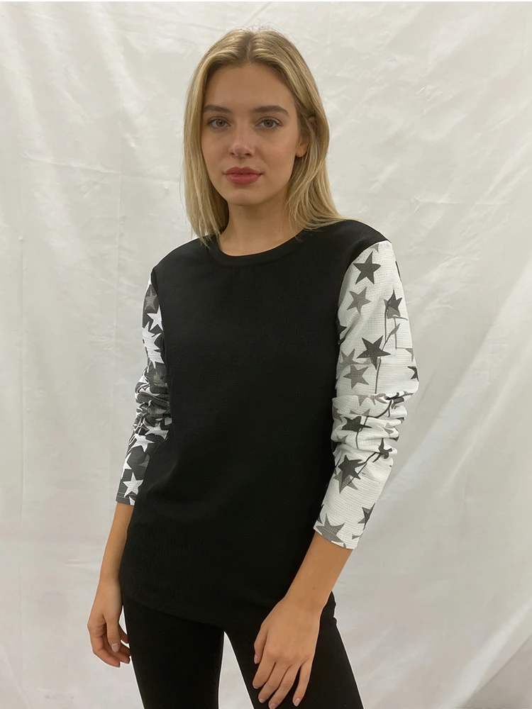 2025 inverno masculino e feminino nova tendência de rua gótica emenda em torno do pescoço camiseta americano retro moda y2k roupas