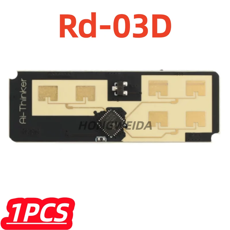 1Pcs/lot Rd-03D 24G Multi-target Human Motion Trajectory Positioning and Tracking Radar Module Onboard PCB Antenna