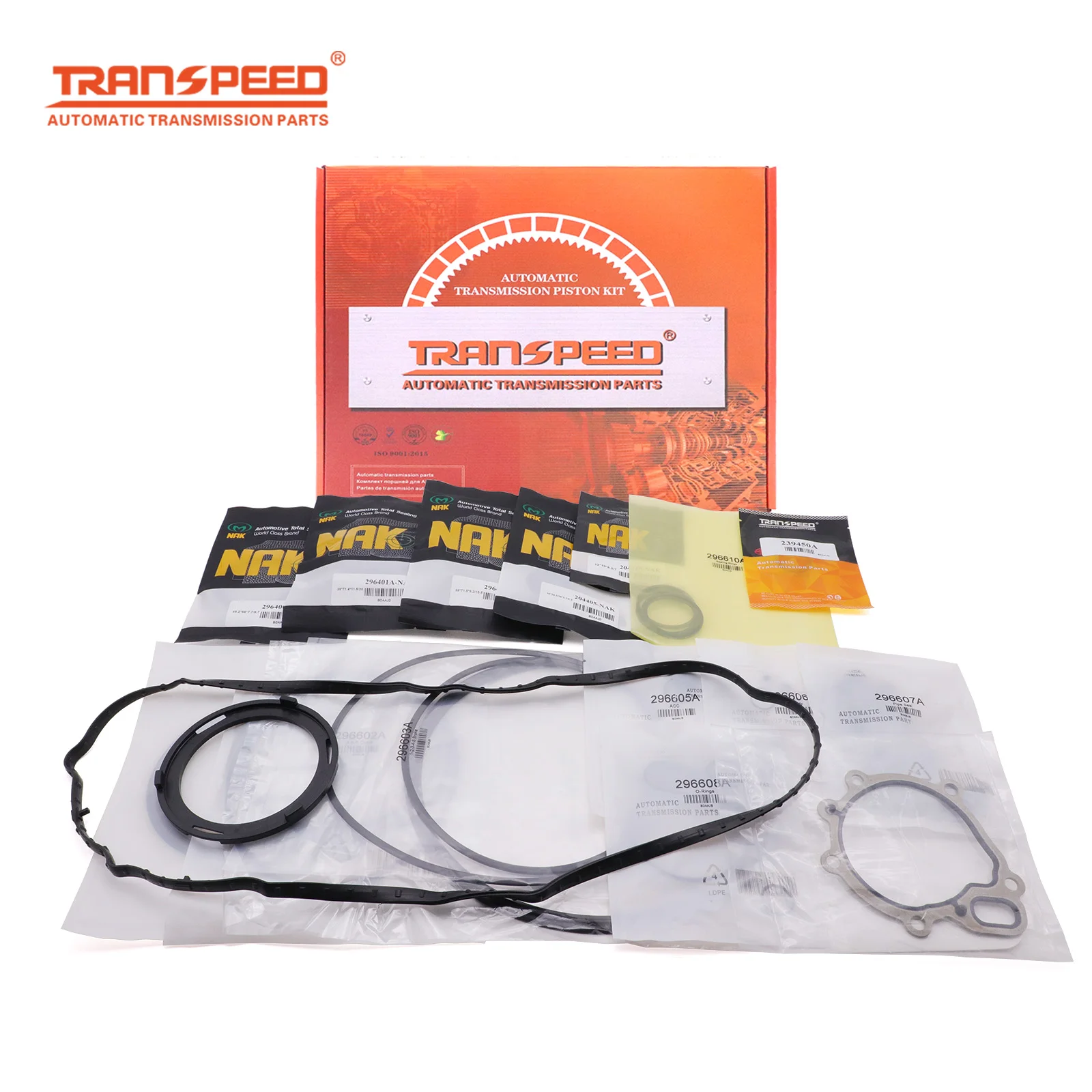 TRANSPEED 8F35 Automatic  Transmission Overhaul Kit with Oil Seals Rubber Seals Oil Pan Gasket for Ford Edge Focus 2018 on