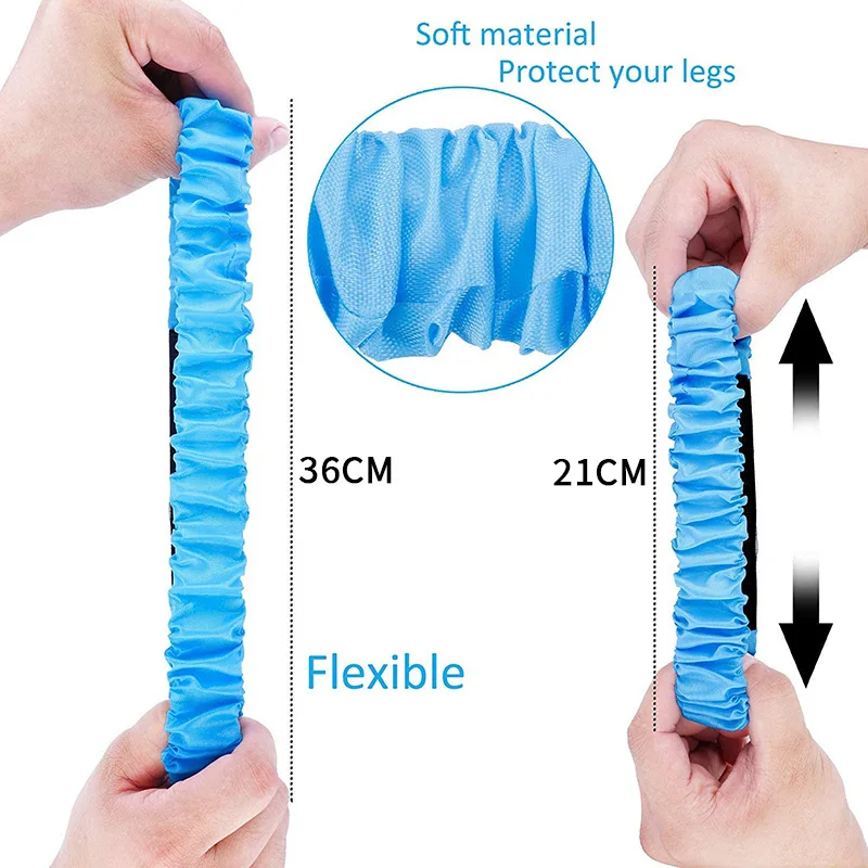 2 Person 3 Foot Group Game Elastic Bandage Multi Person Outdoor Sports Feet Binding Rope Props Parent-child Game Elastic Bandage