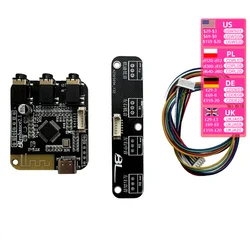 Nvarcher-Placa de sintonización de amplificador de Audio DSP, Bluetooth 5,0, 40 bandas EQ de, compatible con Mini preamplificador TWS