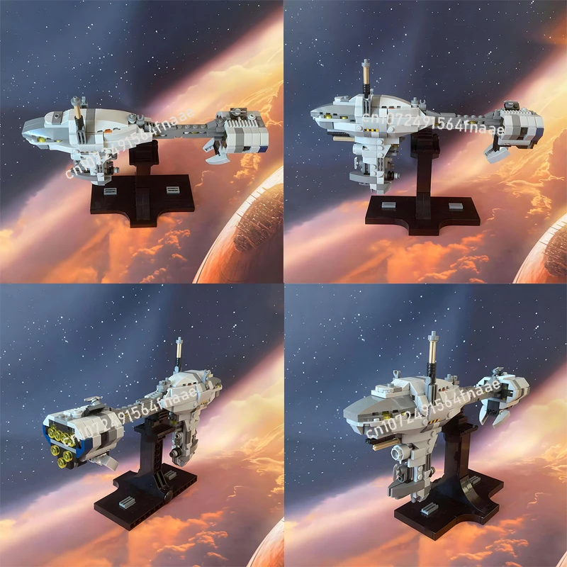 MOC Munificent-Klasse Fregat & de Mannelijkevolentie & Stinger Mantis & Nebulon-B escort Fregat & Midi-schaal Bouwstenen DIY Speelgoed