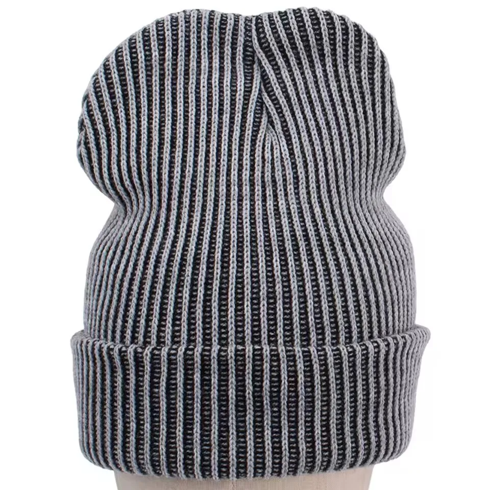 

Bright Color Thickened Beanie Men's Women's Hat Outdoor Warm Accessories Neon Yellow Knit Winter Cap Grey