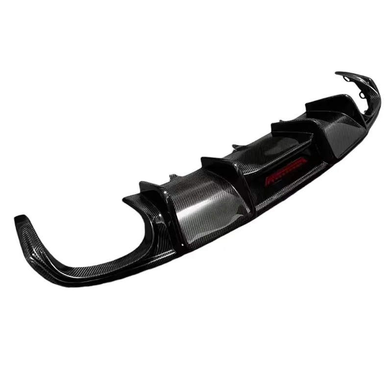 

2018 Style Carbon Fiber Rear Diffuser Lip New Condition Car Accessory for Audi S6 2013-2018 Ture Factory Fitment