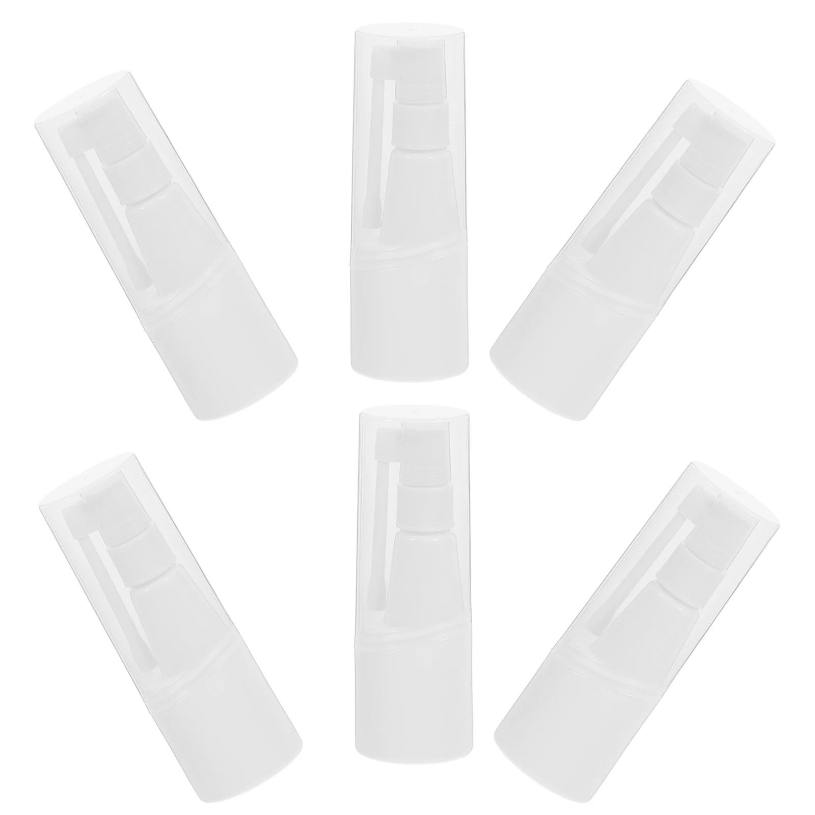 

10pcs Portable Elephant Trunk Bottle Reusable Fine Mist Nasal Spray Bottles Empty Small Plastic Travel Nose Sprayer Compact