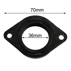 Adapter Carburetor Intake Manifold 36mm 36mm 40mm Interface Rubber 1 Piece Carburetor Intake Manifold Carburetor Adapter