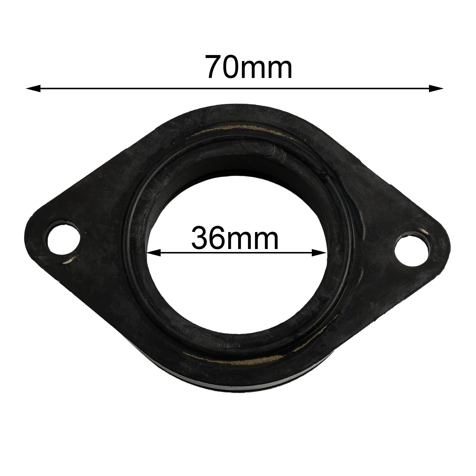 Adapter Carburetor Intake Manifold 36mm 36mm 40mm Interface Rubber 1 Piece Carburetor Intake Manifold Carburetor Adapter