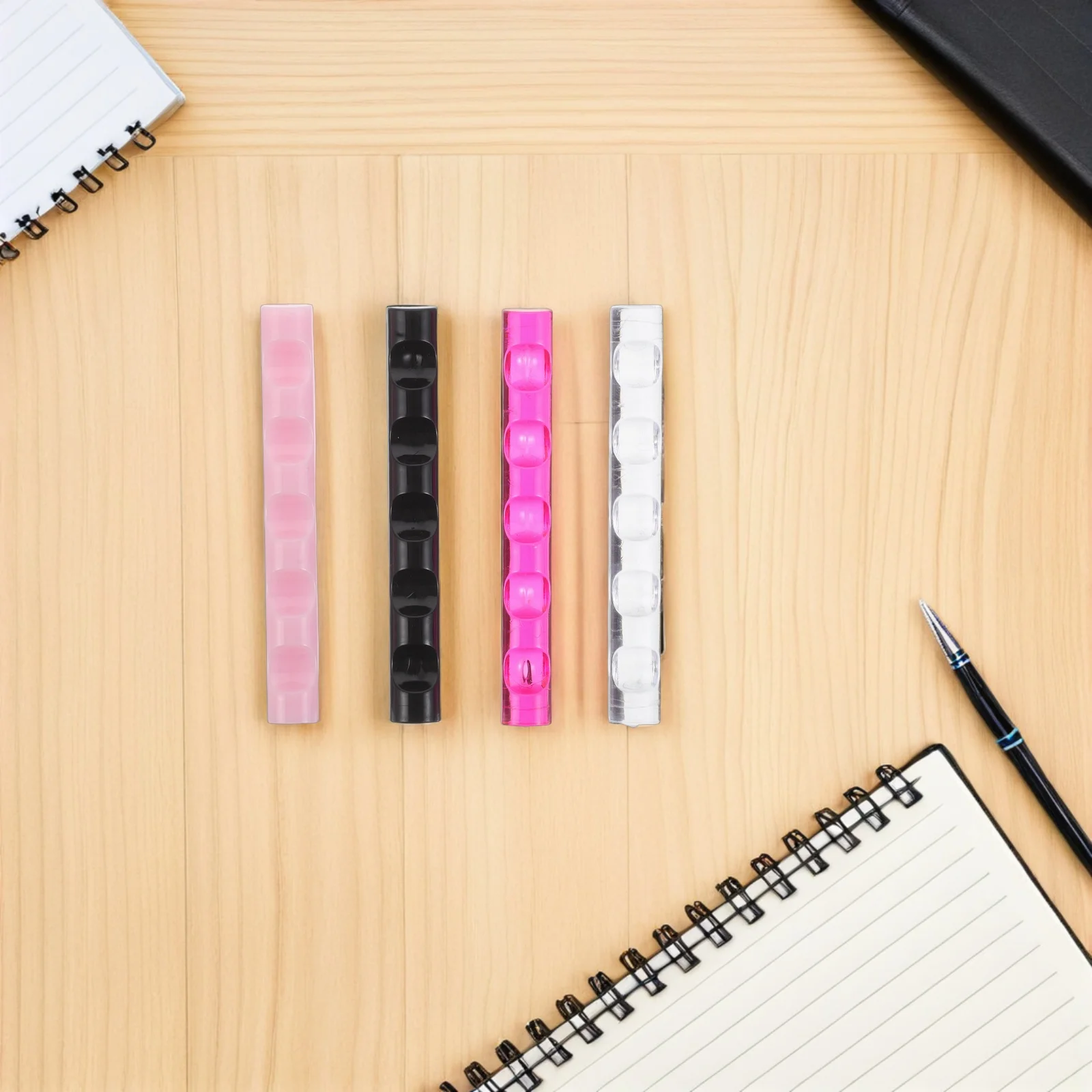 

12Pcs Multi Slot Nail Art Pen Organizer Portable Holder for Makeup Brushes Calligraphy Pens Tidy Workspace Accessory