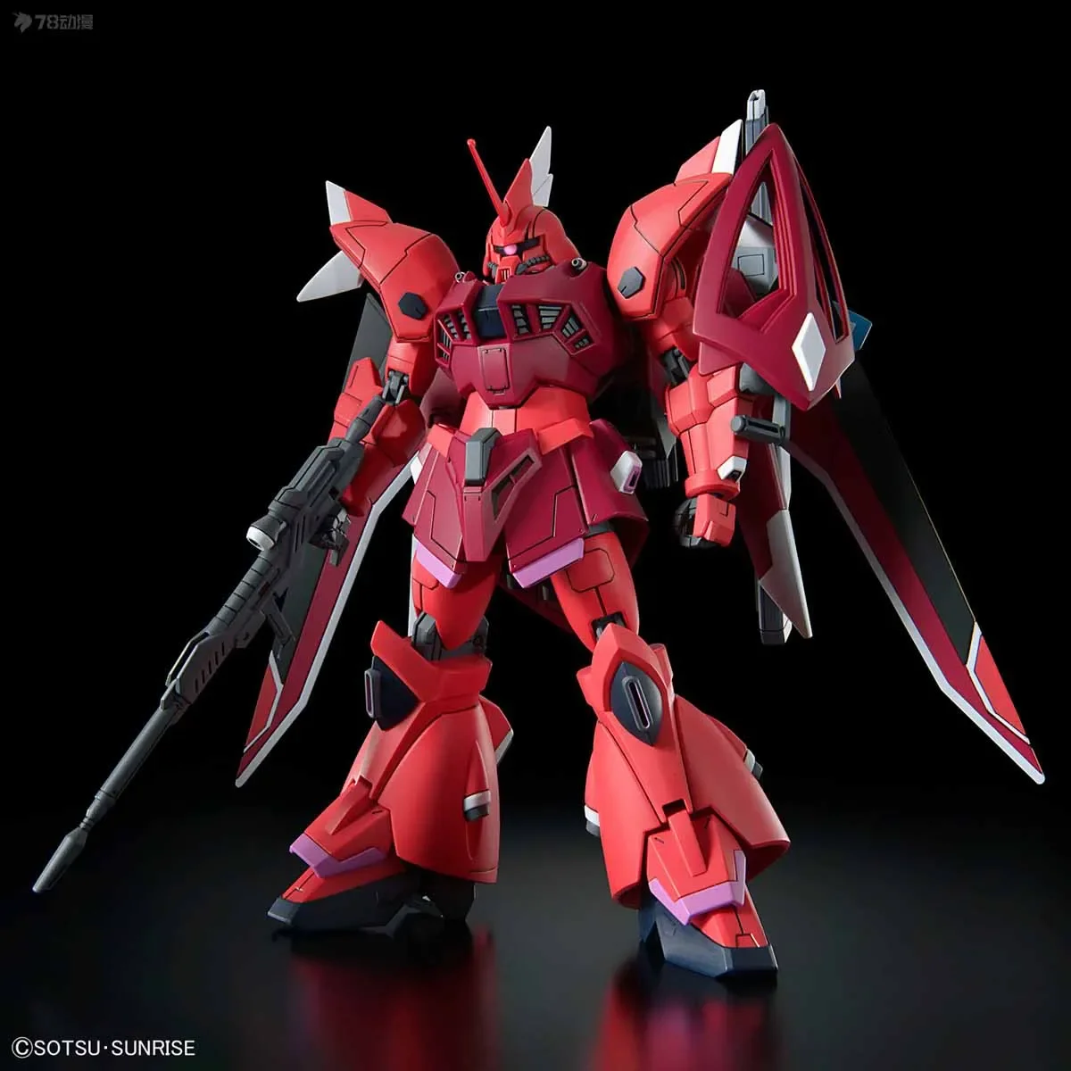 Bandai Genuine Mobile Suit Gundam HG 1/144 Anime Action Figures GELGOOG Menace (LUNAMARIA HAWKE CUSTOM) Assembly Model Toys