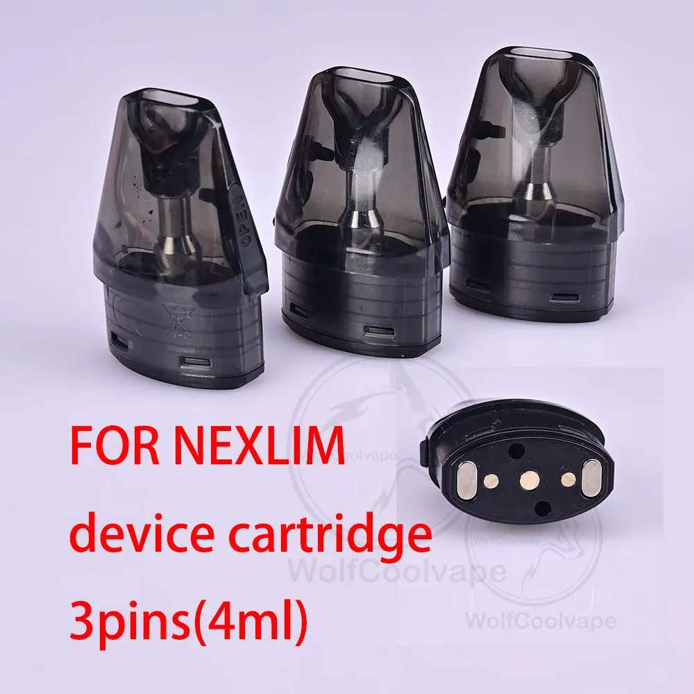 Replacement Cartridge Xlim Pro/NeXlim Pod 2ml/3ml/4ml Mesh Coil 0.6/0.8ohm Cartridge Fit OXVA Xlim 1/2,Pro,SE,SQ,GO,PRO2