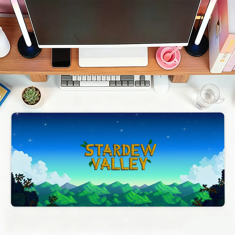 HD Printing Cool Stardew Valley Mouse Pad Table Mats Computer Mousepad Company Big Desk Mat XXL Large PC Gamer Mousepads
