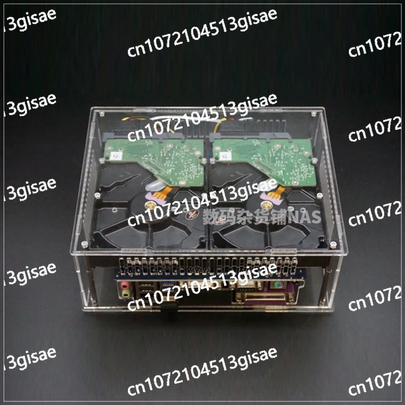 NAS Home Network Storage Dual Disk Bit Support DS918 + Mute Hei Qunhui 7.2 Flying Bull Personal Cloud Storage