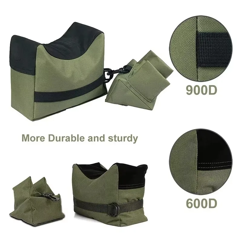 

Front And Rear Bags Sandbags (Without Sand) Outdoor Camping Storage Bag Portable Item Storage And Storage Sandbags