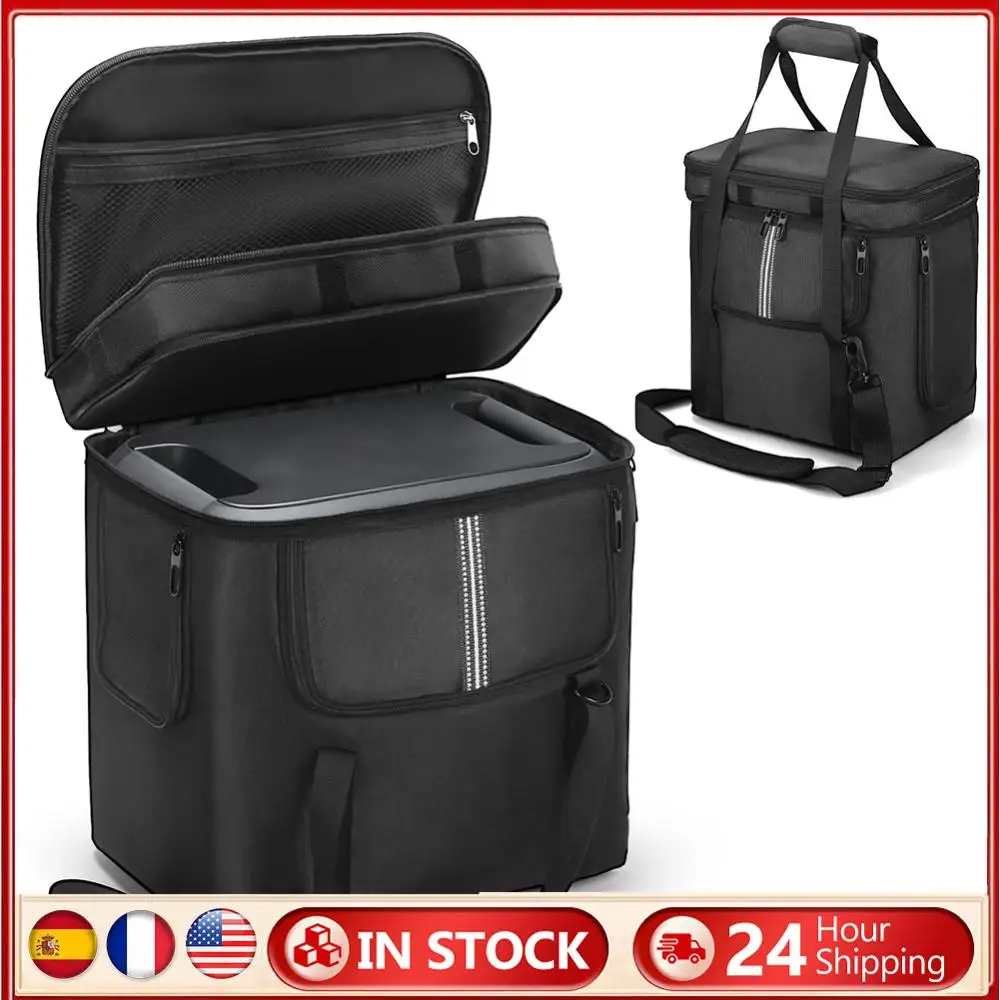 

Carrying Case for BLUETTI Portable Power Station AC180 Case Travel Carrying Bag Travel Storage Bag with Shoulder Strap & Handle