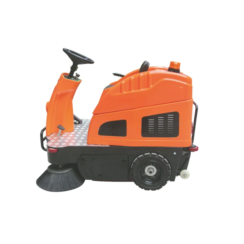 مكنسة كهربائية صناعية تلميع 17.7-23 بوصة ذاتية الدفع سعة 150 لتر شاحنة التنظيف الخارجية #2