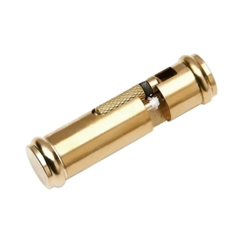 

Brass & Aluminum Antique Slim Gasoline Lighter