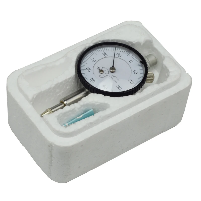 Small Dial Indicator Jewels Dial Gauge 0-5mm Precision 0.01mm Dial Indicator Measuring Tools