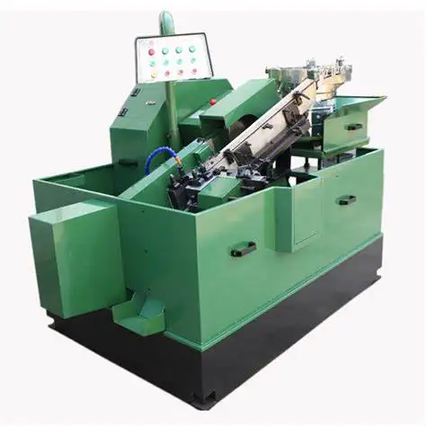 High-Speed Automatic 40 Ton Cold Forging Heading Nut Bolt Screw Making Machine PLC Control 160-450pcs/min Capacity for Hex Nail