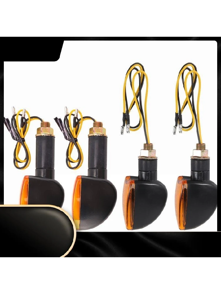 Clignotant de moto universel 12V, clignotant avant et arrière, lumière halogène, lampe de vélo pour Honda