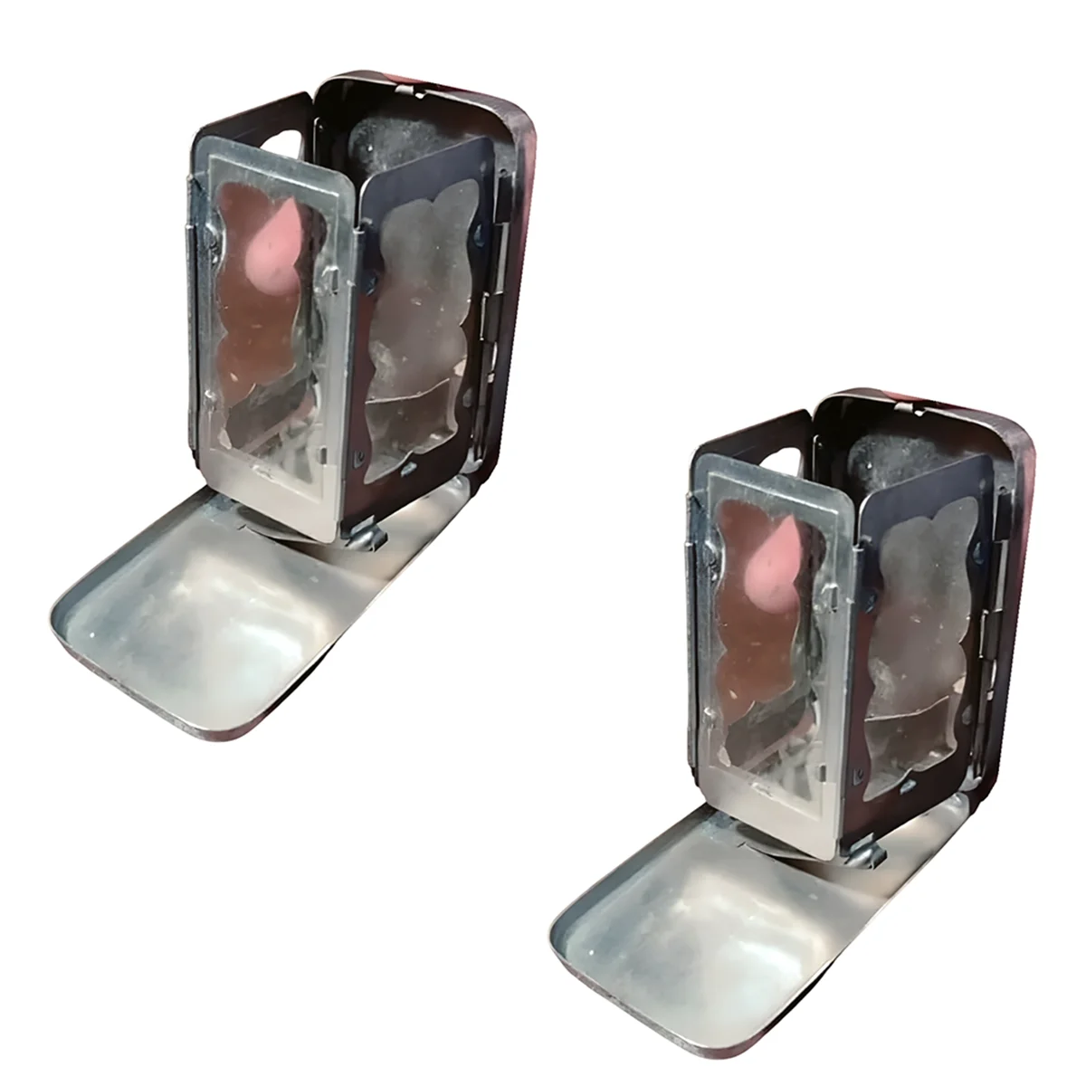 

A92P Folding Pocket Candle Lamp Vintage Small Pocket Candle Lamp Suitable for Camping and Hiking