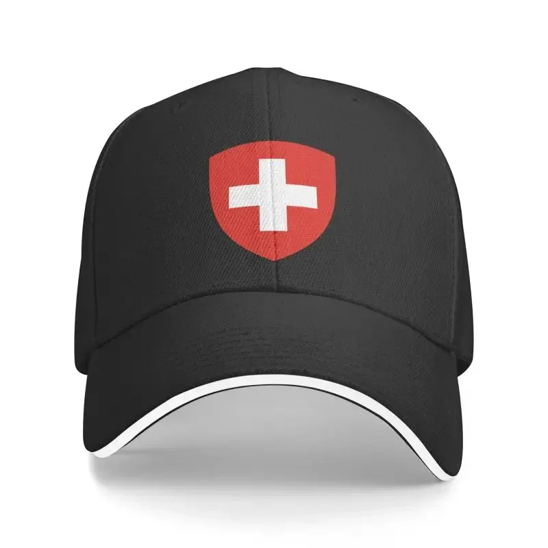 

Cool Coat Of Arms Of Switzerland Baseball Cap Men Women Personalized Adjustable All Seasons Travel Adult Outdoor Dad Hat