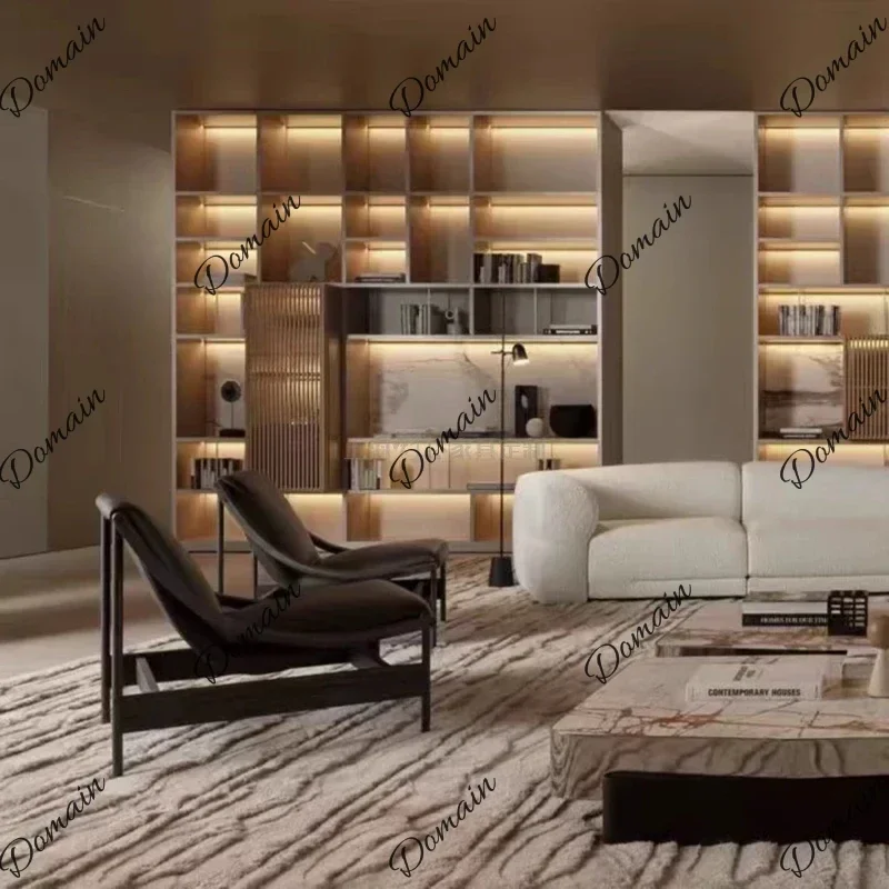 QAZ Elegance Miniature Living Room Chairs Luxury Designer Black Weird Living Room Chairs Back Support Muebles Para Hogar Furnitu