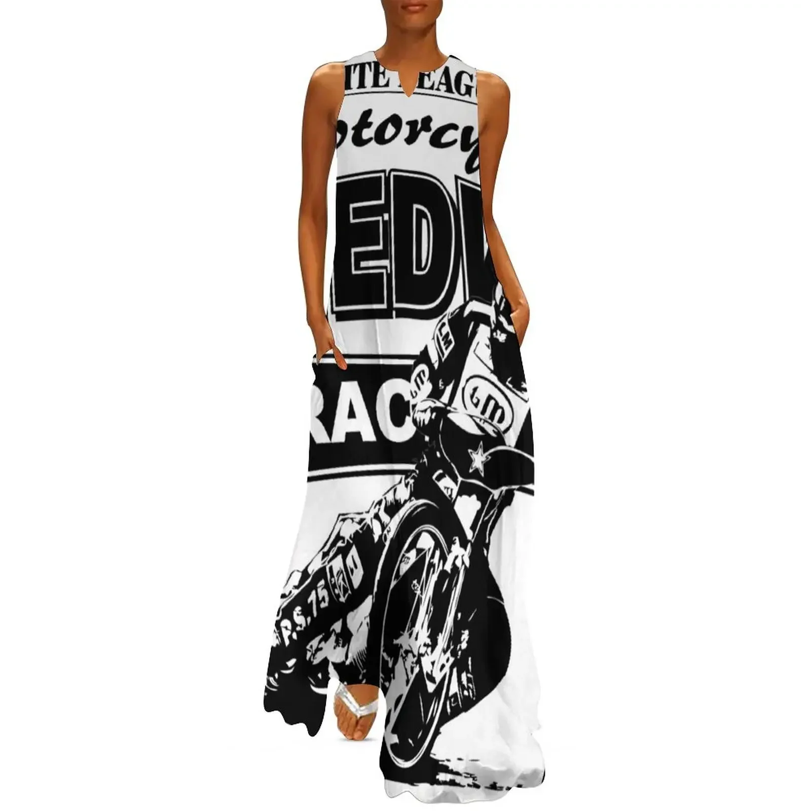 

Speedway Racing Long Dress women's summer clothing 2025 luxury women's party dress evening prom Dress