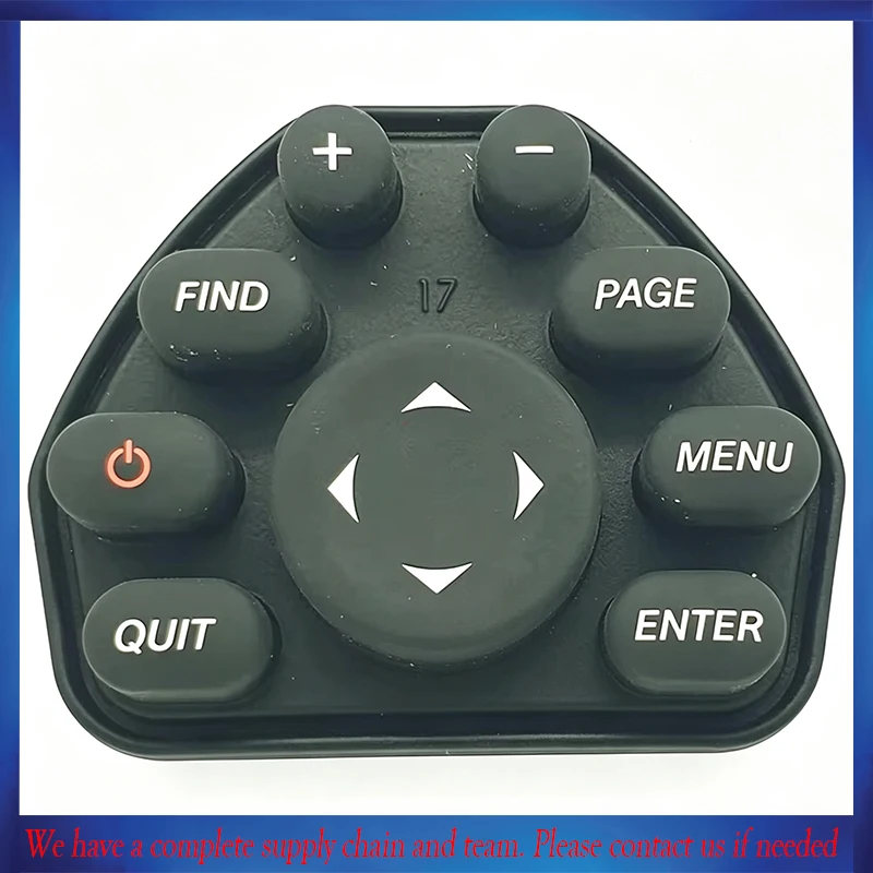 For GARMIN GPSMAP 78 78s 78sc Rubber Keyboard Menu Button Handheld GPS Part Repair