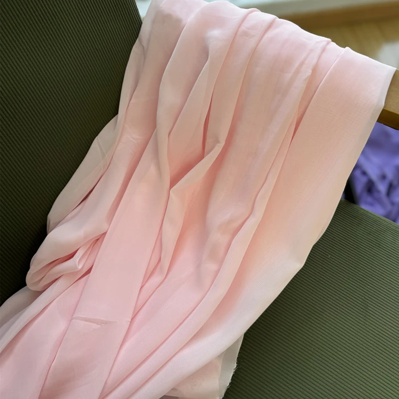 Grape Purple Chiffon Voile Fabric Sheer Translucent Draping Material for DIY Wedding Party Event Backdrop  Scene Decoration