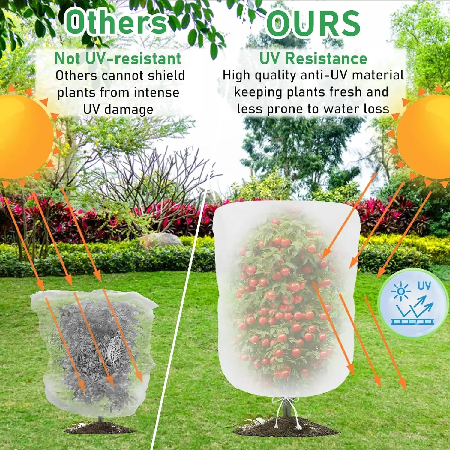 Plant Protection Bag Cover Netting Mesh for Fruit Vegetable Tree Barrier Strawberry Grapes Pest Control Anti-Bird Garden Tools