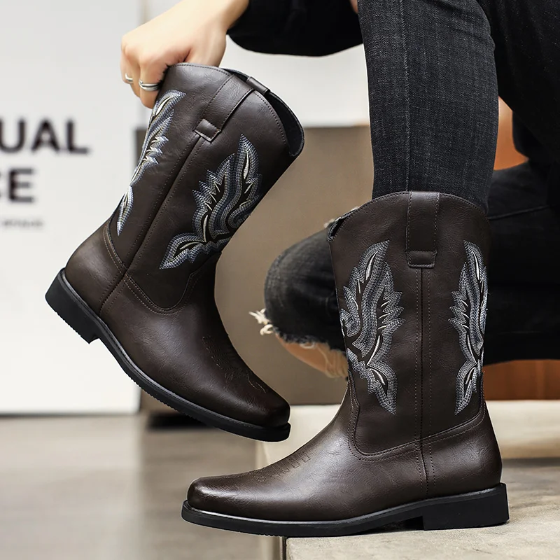 

Motorcycle protective boots men's style new four seasons fashionable non slip comfortable wear-resistant breathable riding boots