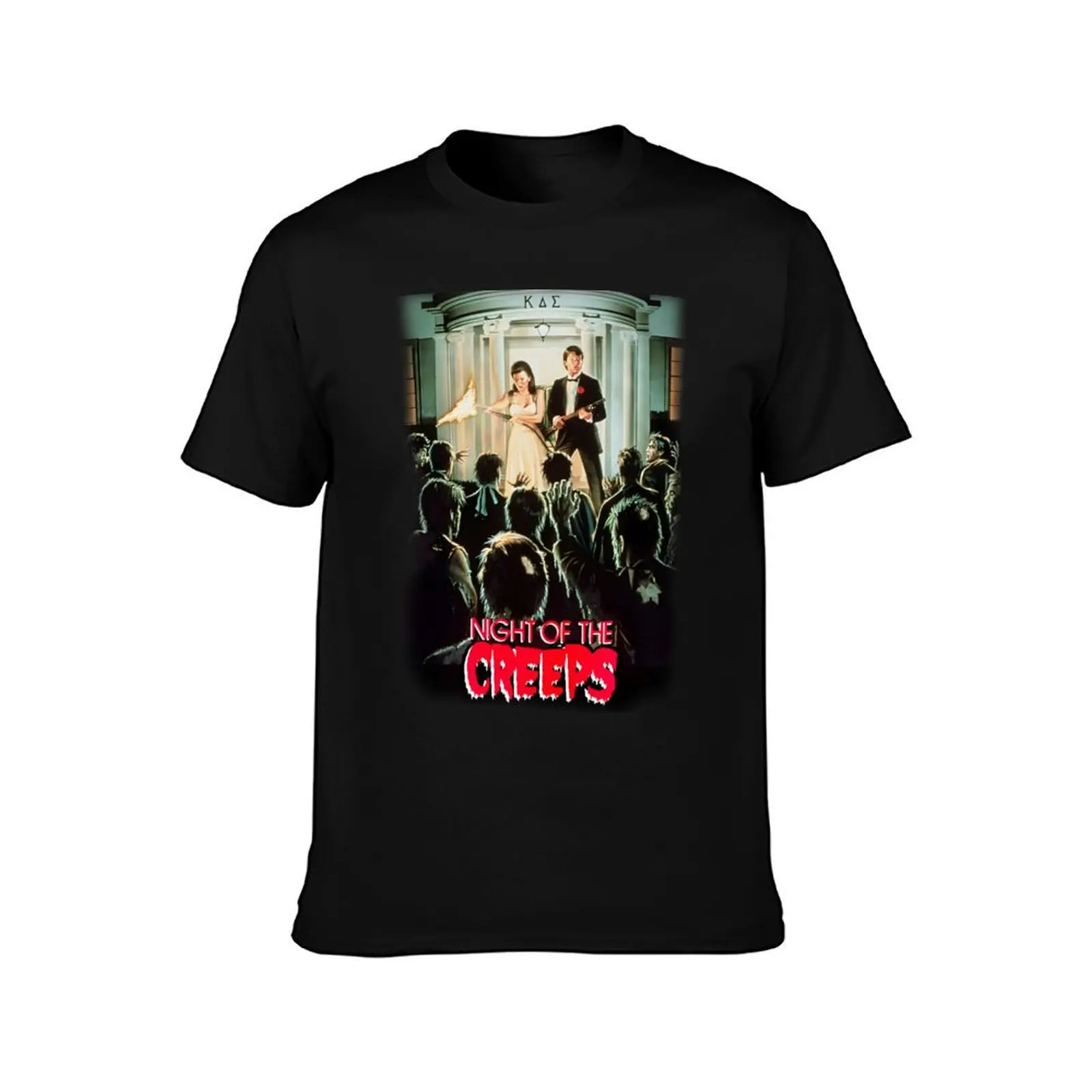 Night Of The Creeps T-Shirt Daily Casual Short Sleeve Tee Shirt T-Shirt