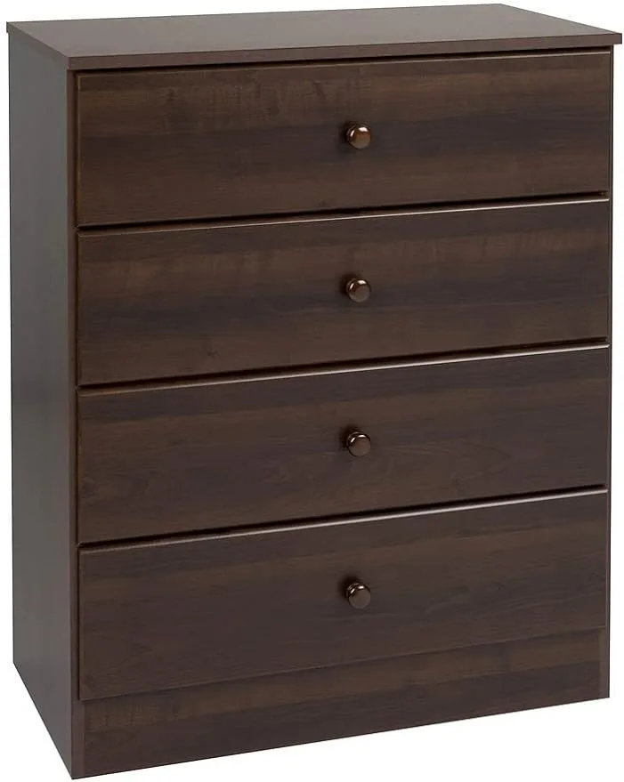 4-Drawer Dresser for Bedroom, Functional Bedroom Dresser Chest of Drawers 16