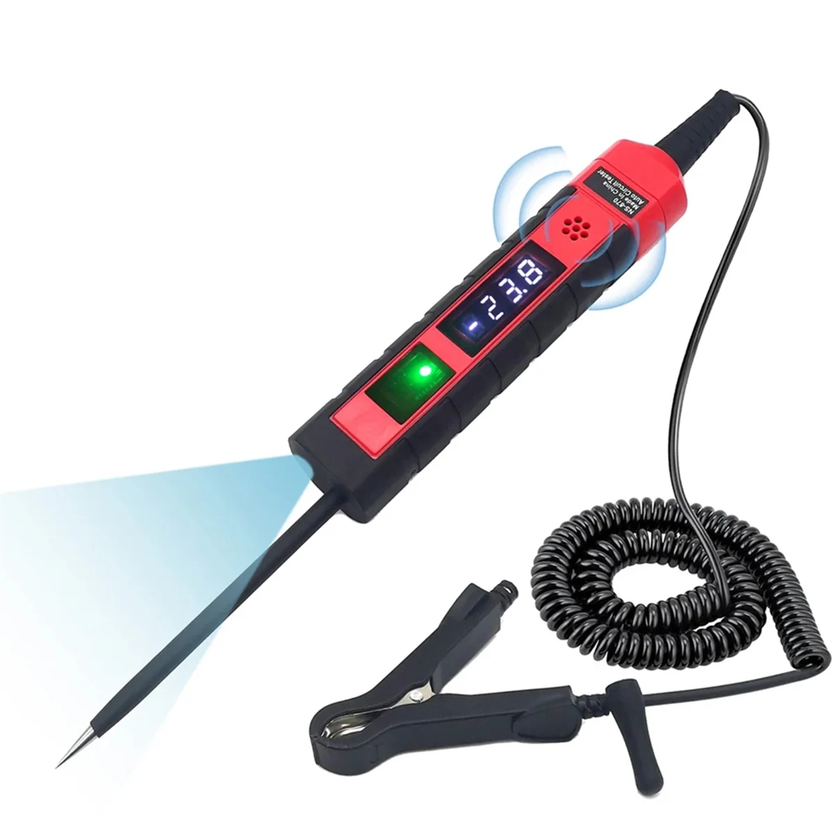 HOT!NS-870 Auto Power Test Pen 4-75VDC Voltage Tester Bipolar Car Wiring Tester Versatile Automobile Troubleshooting Tools
