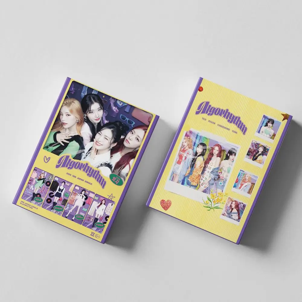Kpop ITZY  Postcards Algorhythm New Album Lomo Cards Yeji Lia Ryujin Chaeryeong Yuna Fans Gift