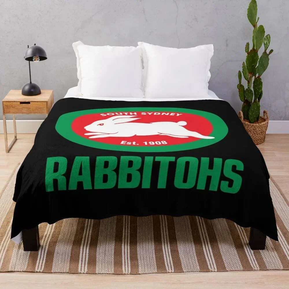 SOUTH SYDNEY RABBITOHS Throw Blanket Extra Large Throw Blankets For Baby Plaid on the sofa for winter Blankets