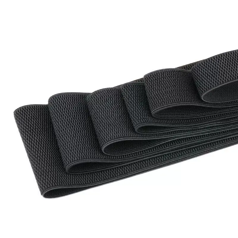 High quality black waist elastic band / elastic belt 2-10cm / sewing clothing accessories / elastic band / rubber band
