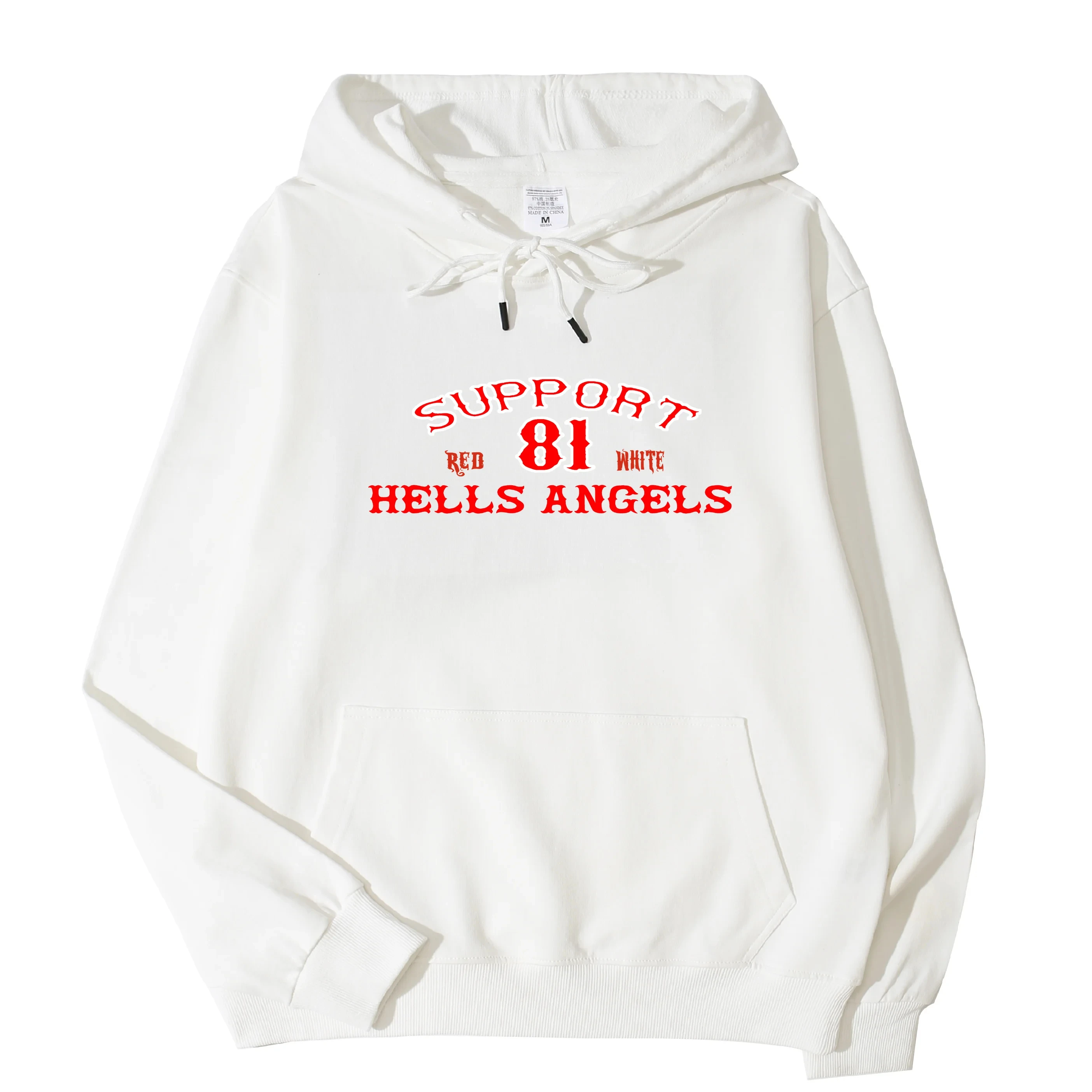 Wsparcie 81 Hells Angels Bluzy z kapturem unisex N04 bluza z kapturem bluzy harajuku dres mężczyźni streetwear mężczyźni