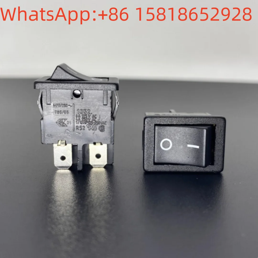 2pcs Germany MARQUARDT 1852. R52 boat-shaped power switch 4-pin 2-position 4A rocker boat-shaped button