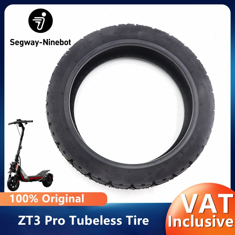 Original schlauch loser Reifen für Ninebot von Segway Zt3/Zt3 Pro Elektro roller 11-Zoll