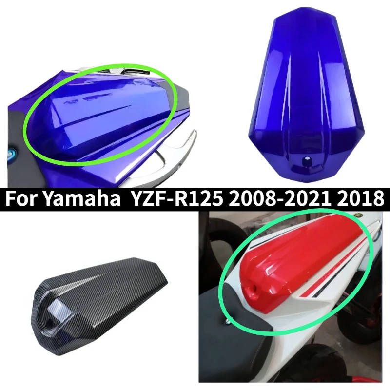

Motorcycle Rear Passenger Seat Cushion Cowl Cover Hump Fairing for Yamaha YZF R 125 YZF-R125 2008-2021 2018