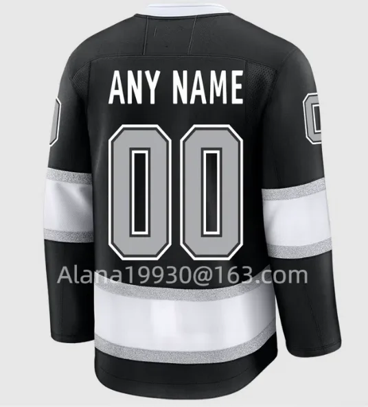 Custom New Style Jersey Anze Kopitar Wayne Gretzky Drew Doughty Kevin Fiala Adrian Kempe Jerseys