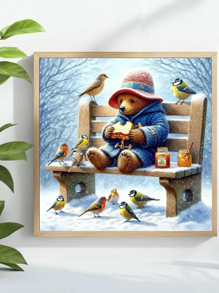 Katze und Mädchen Kreuzstich-Set DIY 11CT/14CT Stickerei Wandkunst und Handwerk mit Nadeln Vollstickerei – Detail 1