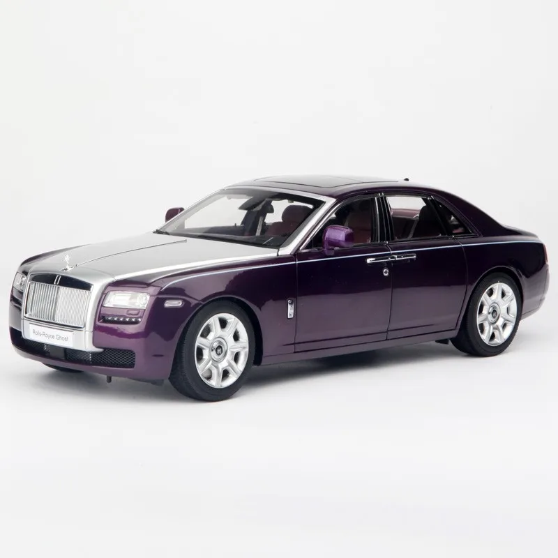 KYOSHO car model 1:18 allloy simulation Rolls-Royce Ghost car model room ornament cars model boy collection birthday toys gift