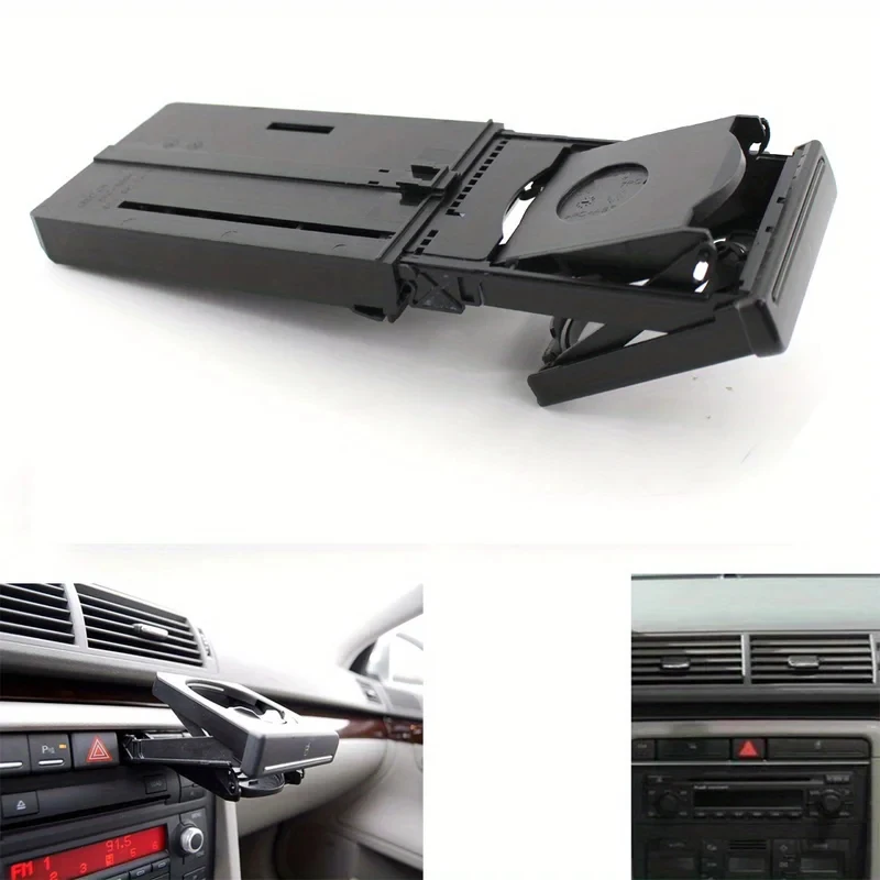 アウディ-a4b6b7-02-08-8e1862534k用-車載フロントカップホルダーアセンブリ-自動車用ドリンクコーヒーボトルホルダー-引き込み式ポータブルドリンクホルダー