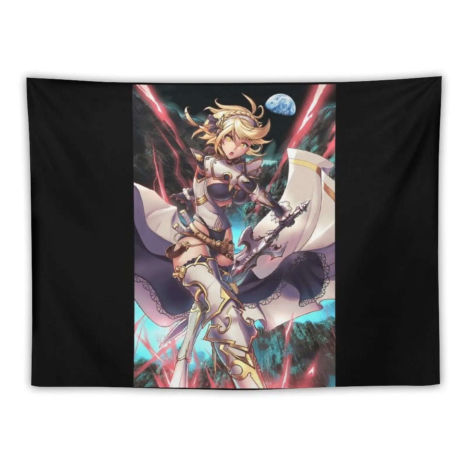 Djeeta (Relic Buster) Tapestry Aesthetics For Room Aesthetic Home Decor Tapestry