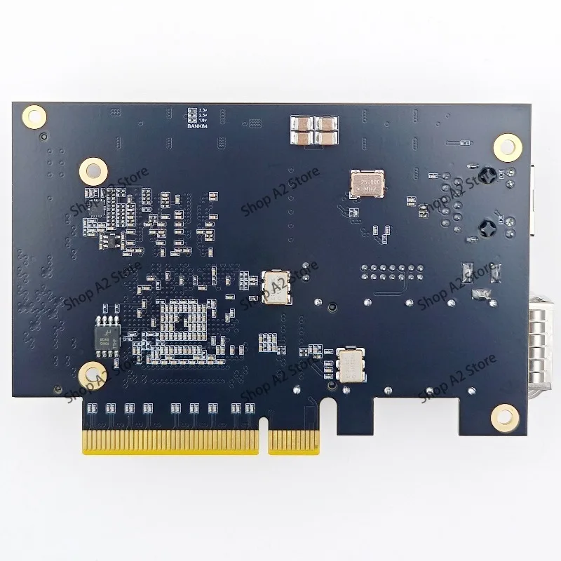 XCKU5P FPGA Core Development Board, With FMC QSFP28 100G Optical Port PCIE3.0 Interface