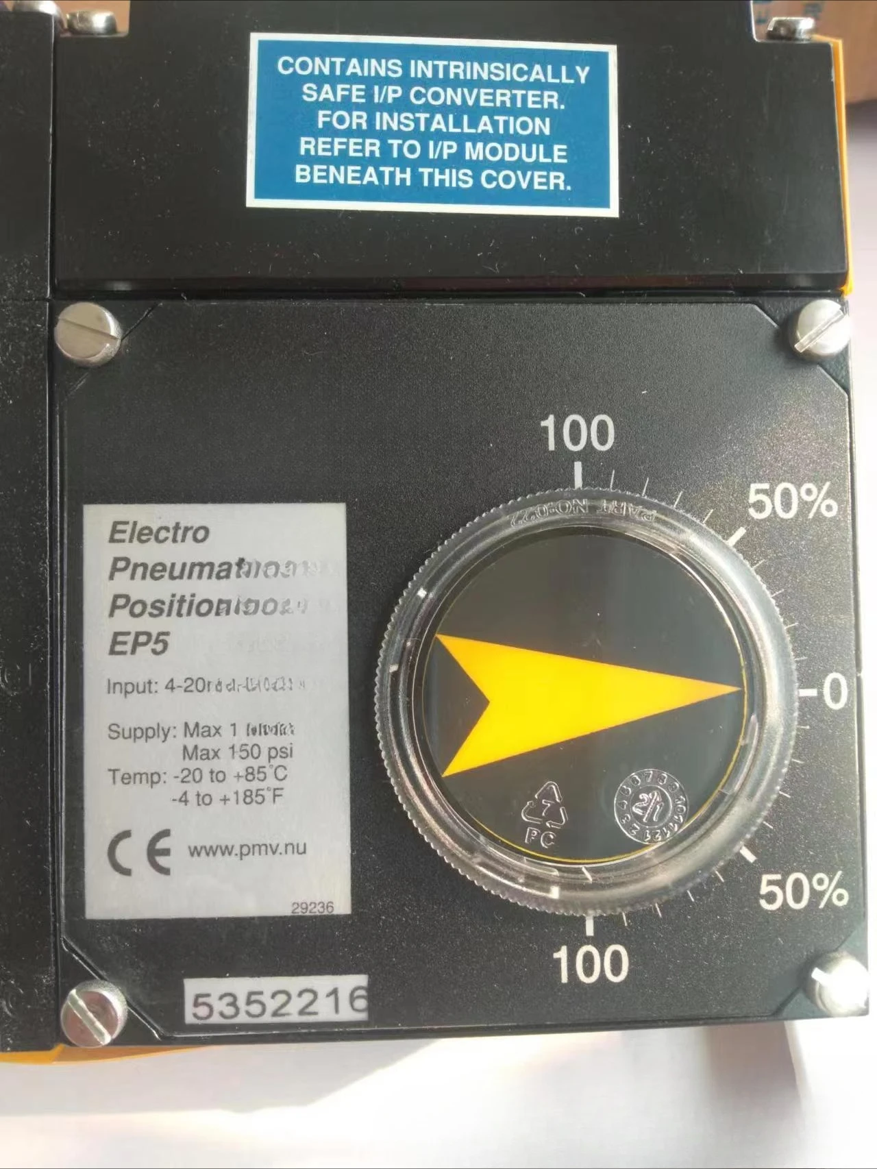 

-MEC420-23-PV9DA-Z Pneumatic Valve Mechanical Device Feedback
