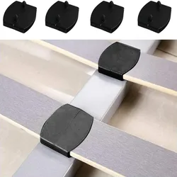 20/50pcs Plastic Slat End Caps Bed Slat Centre Caps Holders Replacement Black Single/Double Caps for Holding Bed Furniture Frame