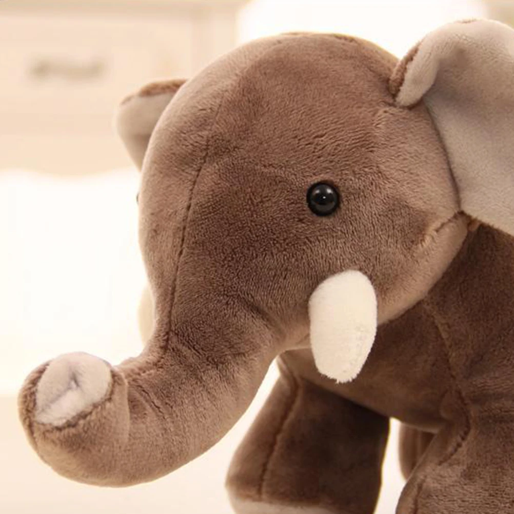 ZK30 25 cm mignon en peluche éléphant poupées beaux animaux en peluche jouets anniversaire cadeau de noël pour les enfants